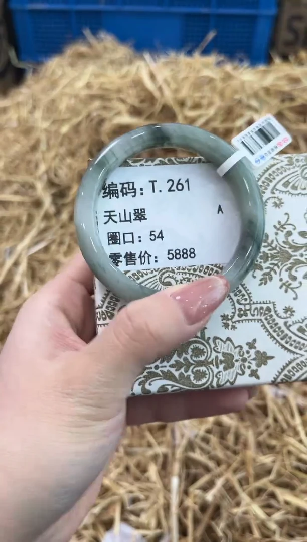 未镶嵌手镯石英质玉T.261