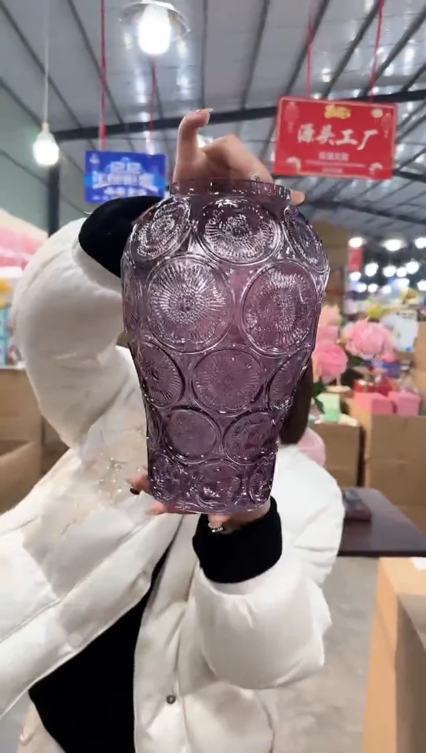 【闪购商品】玻璃于清花器C-早51