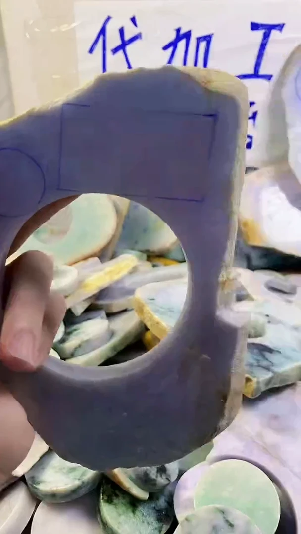 裸石翡翠纯天然A货翡翠55