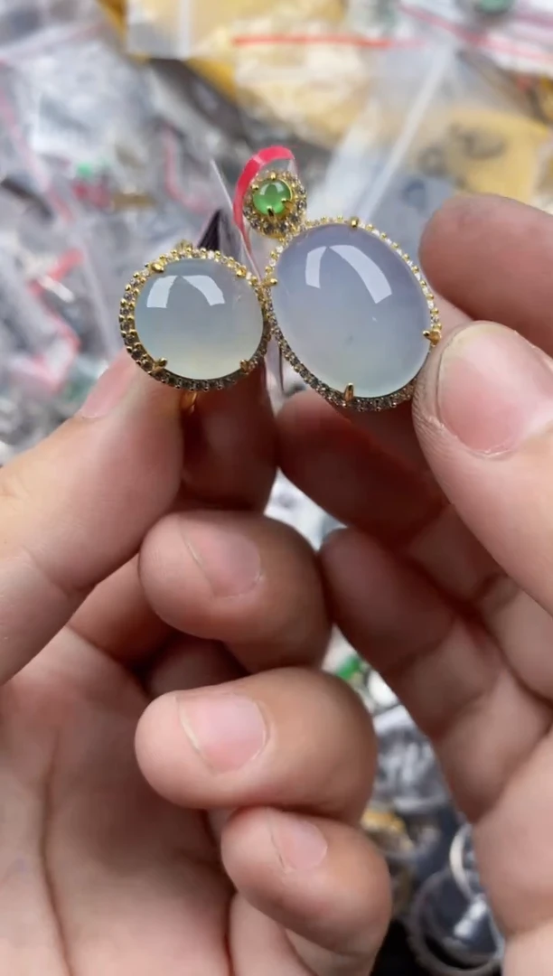 银S925镶嵌戒指翡翠777777   5