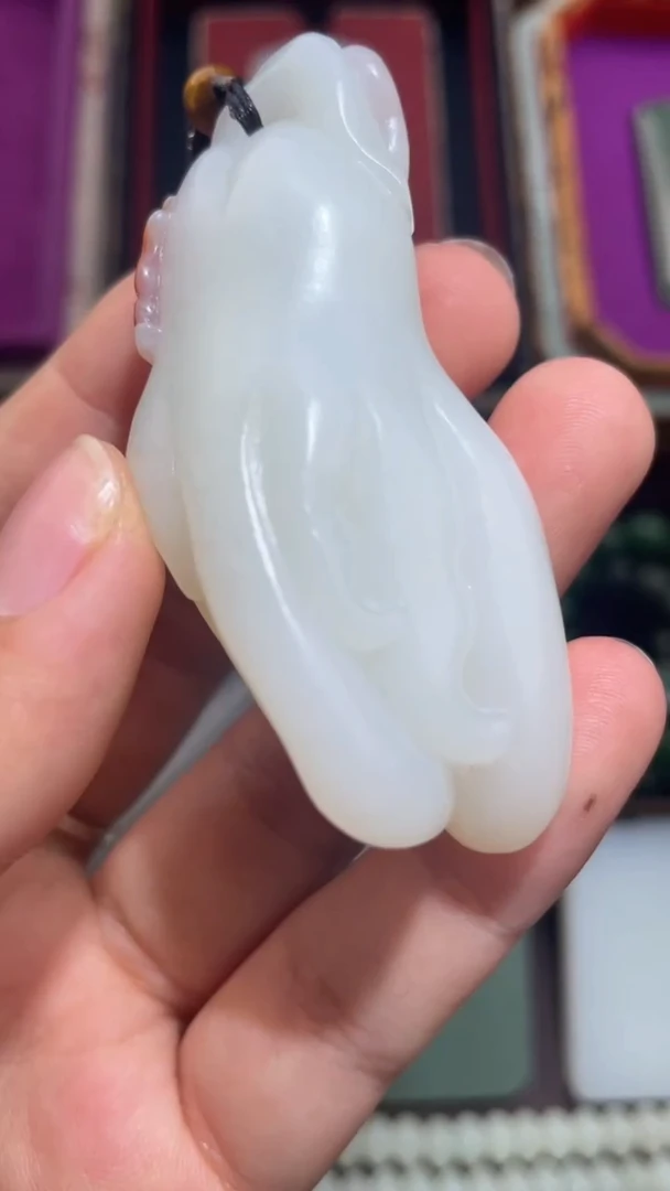 和田玉未镶嵌颈饰6.3SS多样性拍一发一18