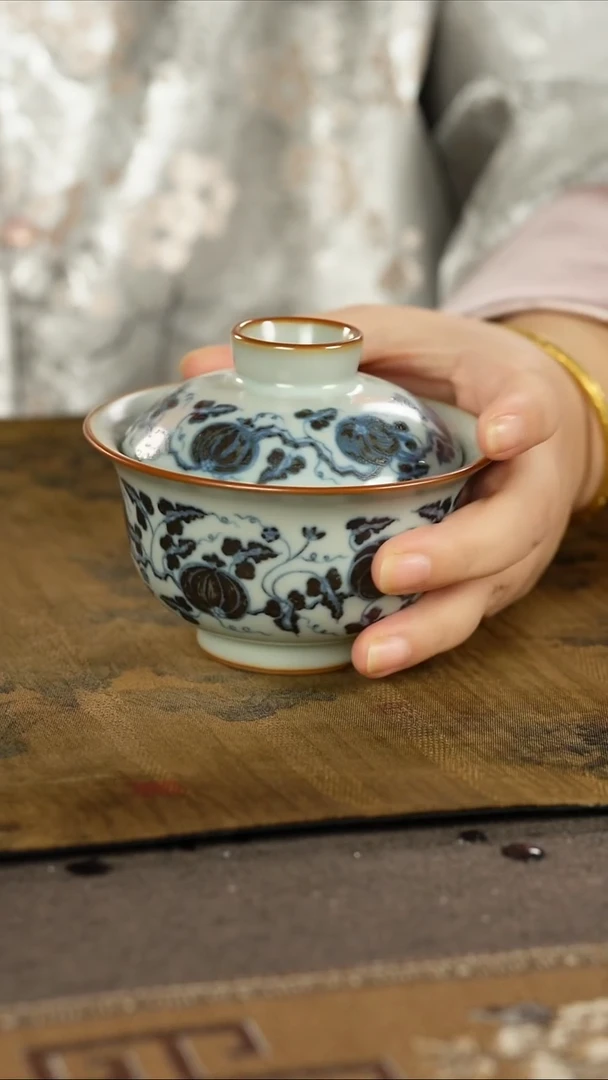 用****9善窑厂汝窑主人杯
