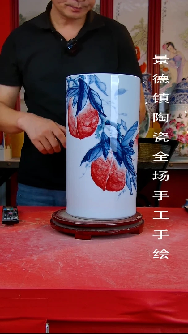 摆件景德镇陶瓷 全场手工手绘