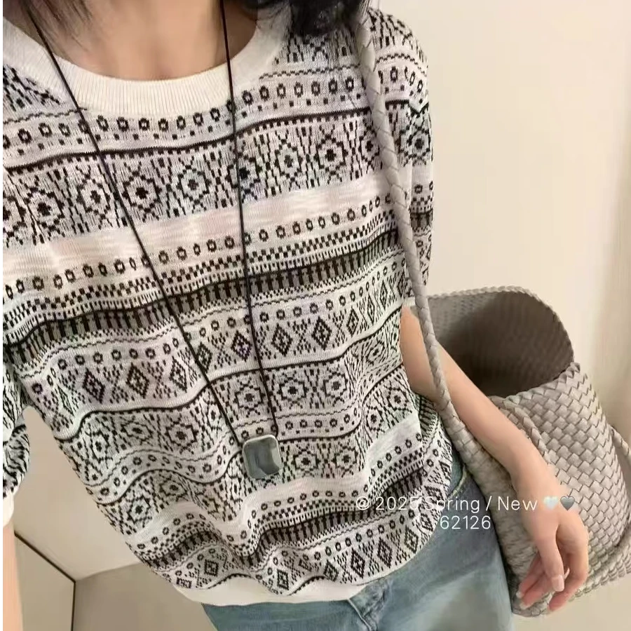 1853 费尔岛圆领短袖