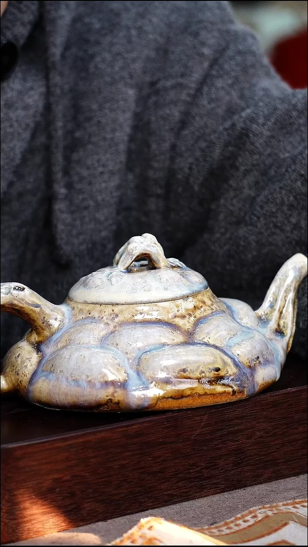 茶壶紫砂宜兴柴烧紫砂壶