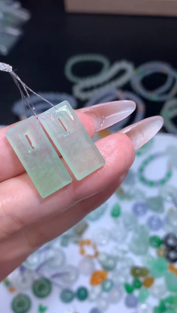 未镶嵌定制翡翠方糖