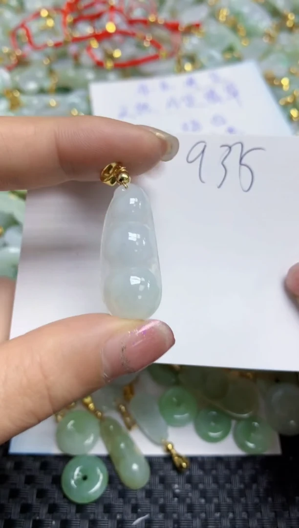 【闪购商品】翡翠颈饰合金天然A货翡翠