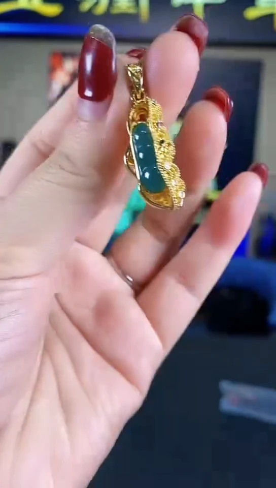 【闪购商品】翡翠挂件合金000000014
