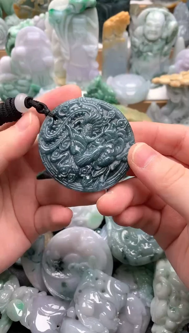 吊坠(不含链)未镶嵌翡翠1