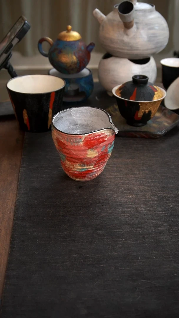 【闪购商品】其他粉引手绘公道916