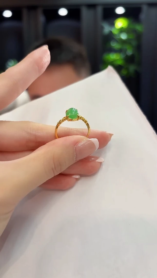 未镶嵌戒指翡翠缅料A货/支持复检/一件