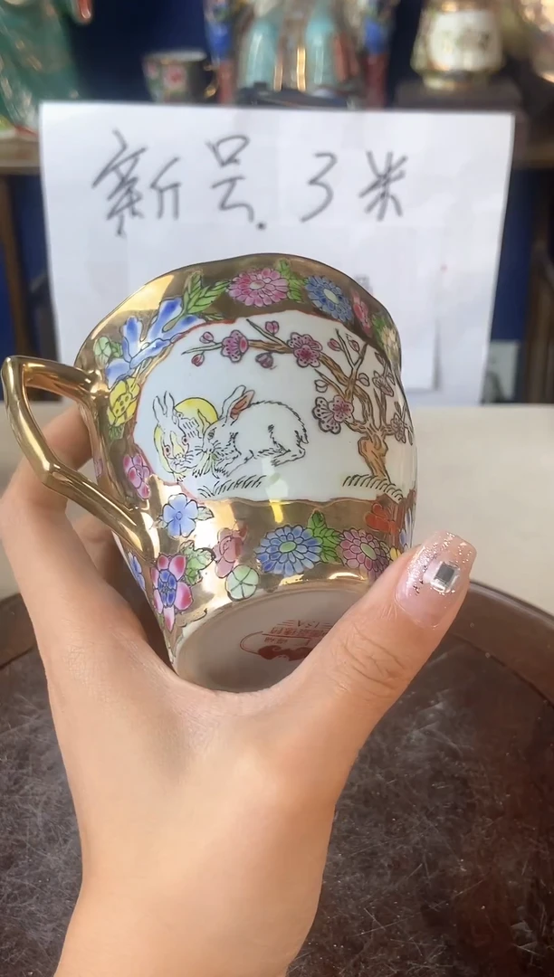 摆件微瑕景德镇窑厂瓷摆件