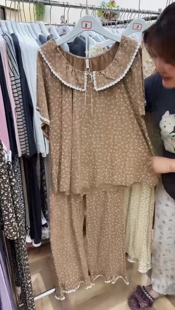 棉半袖长裤XL号130-160斤以下