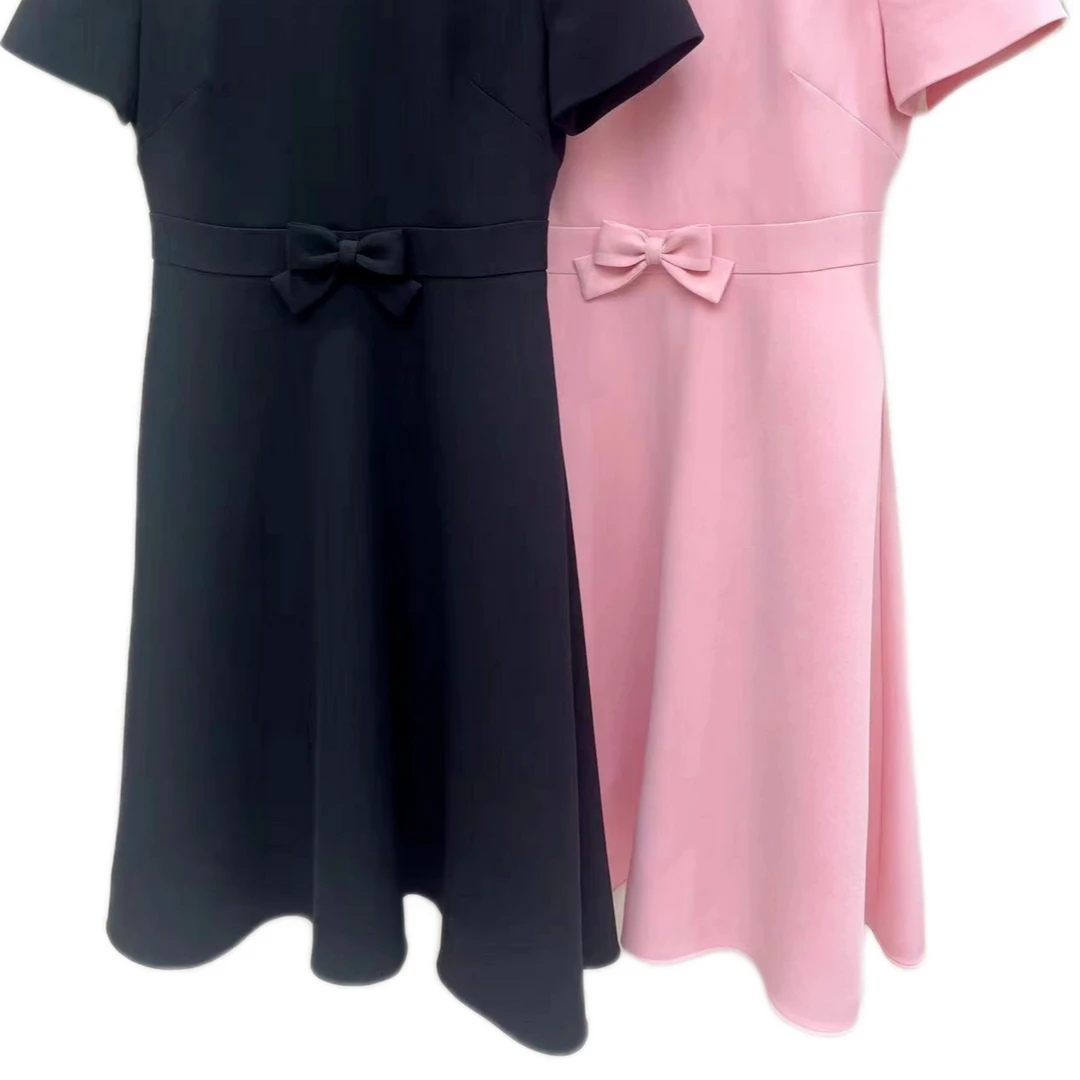 慕溢-547蝴蝶结连衣裙