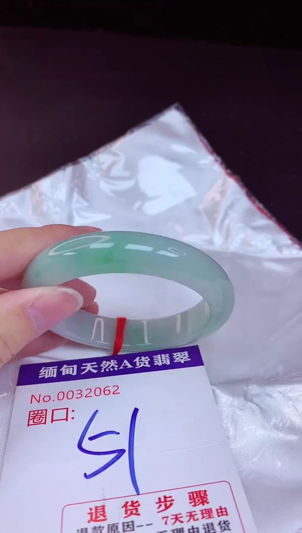 未镶嵌手镯翡翠51+