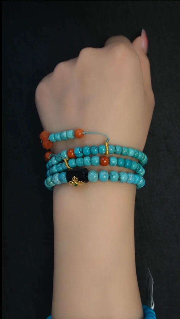 未镶嵌绿松石项链发货一件