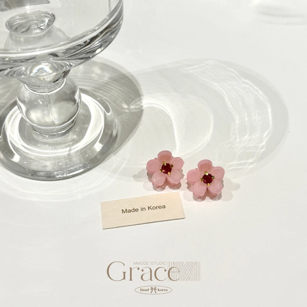 「mini系列-花花」韩国25盛夏百搭刘海夹侧边夹顶夹主头发夹