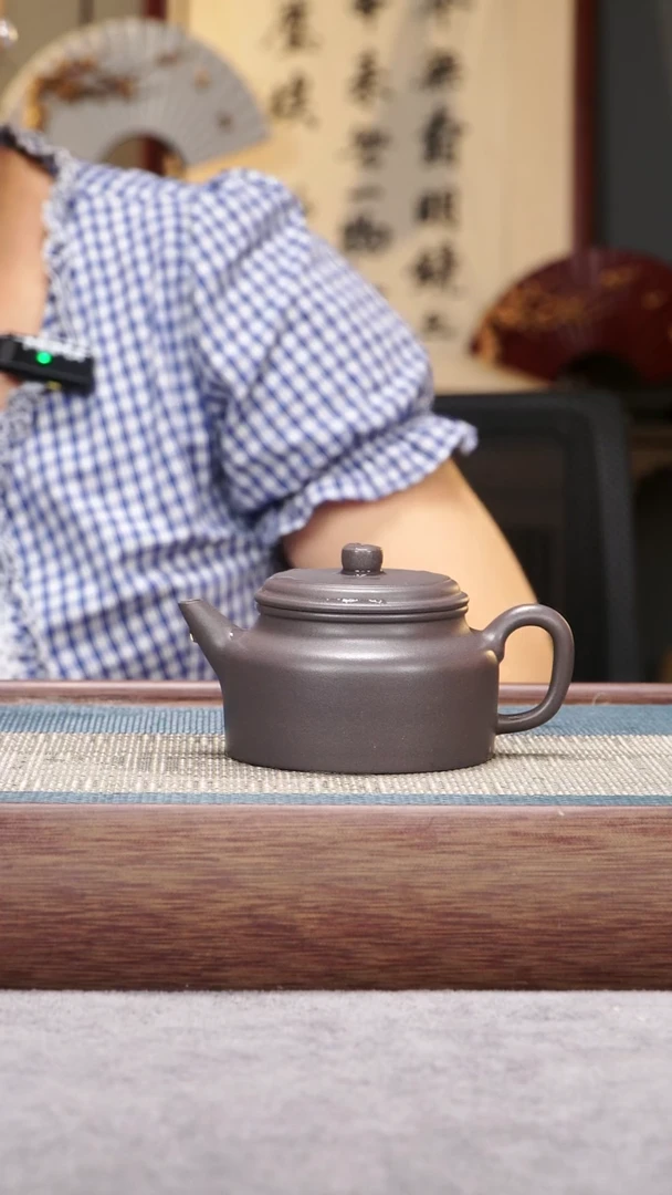 茶壶紫砂天青泥剑流德钟