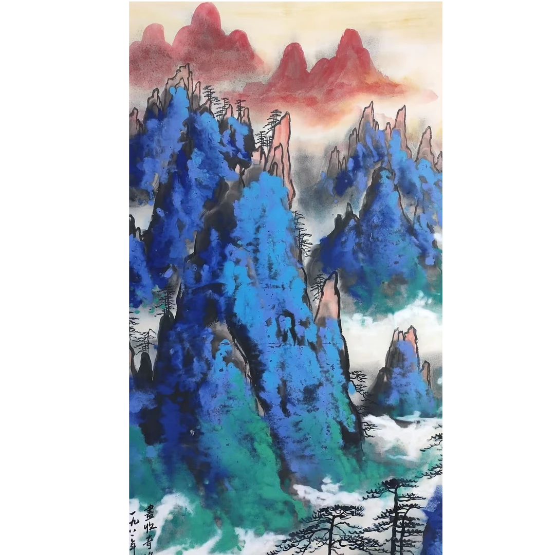 刘老款山水立轴138/67