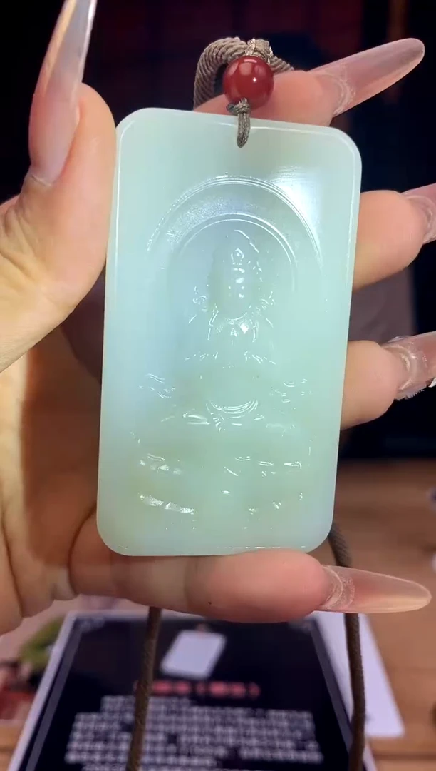 和田玉未镶嵌颈饰A754