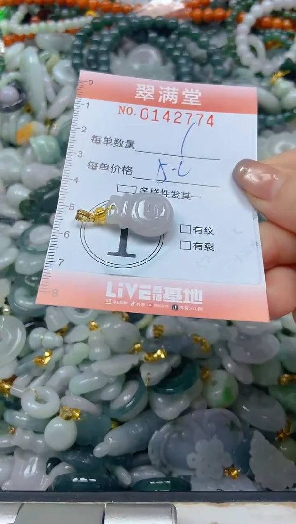 翡翠未镶嵌颈饰闪购0142774