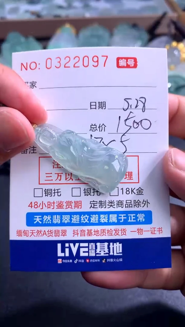 翡翠未镶嵌颈饰好好