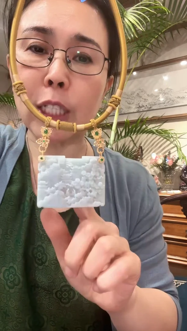 【闪购商品】翡翠颈饰未镶嵌国风