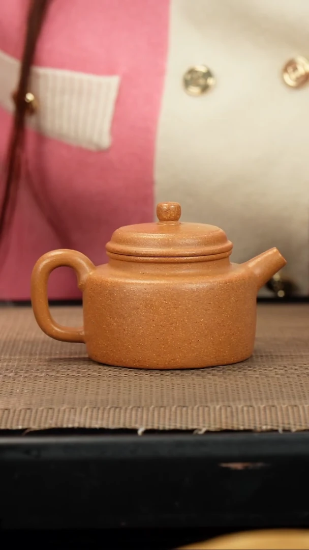 茶壶紫砂真**者黄金段德钟120