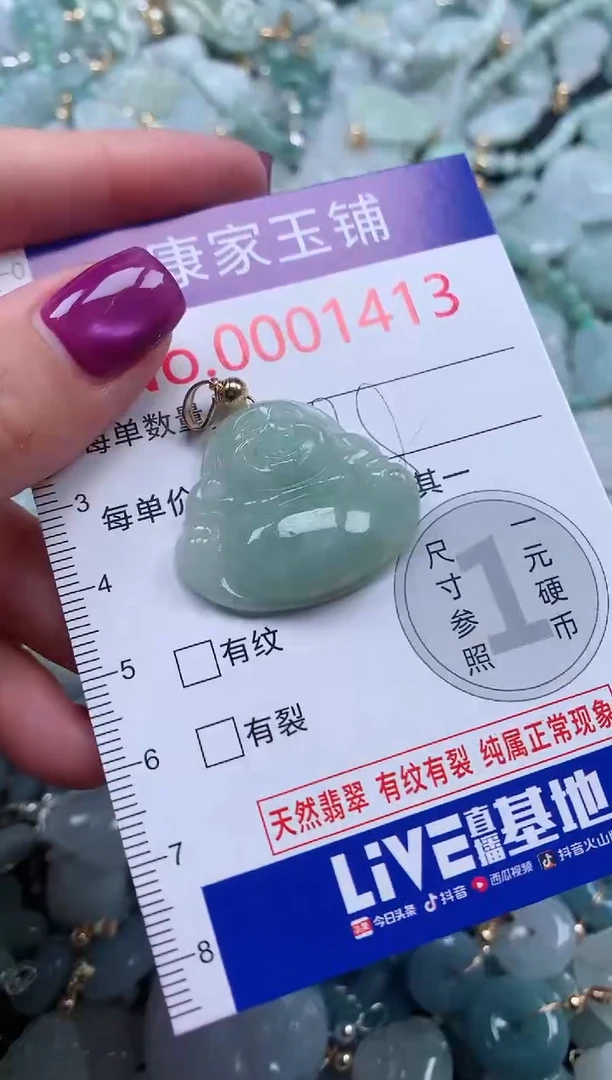 颈饰未镶嵌翡翠1413