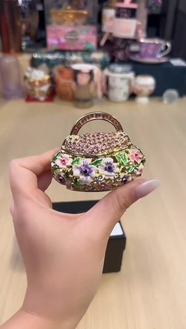 22粉色小花包