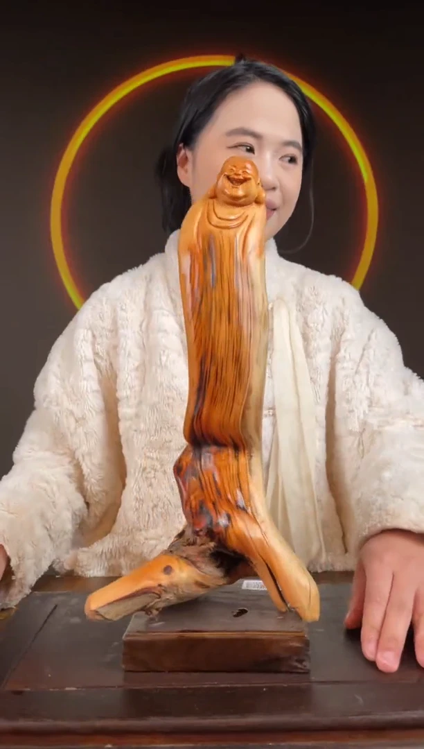 柏木（崖柏）手工摆件,先抢先得! 编号:88