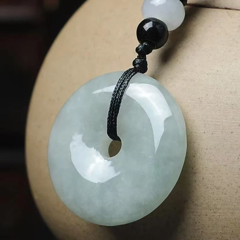 非金属珐琅吊坠 时尚百搭平安扣