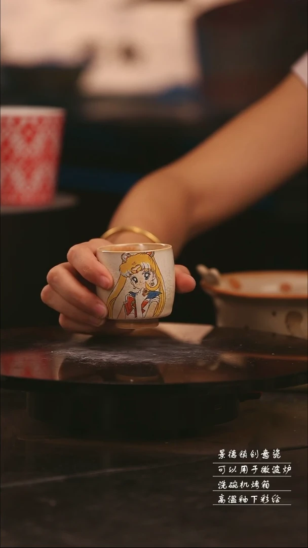 陶瓷景德镇可爱设计师款陶瓷