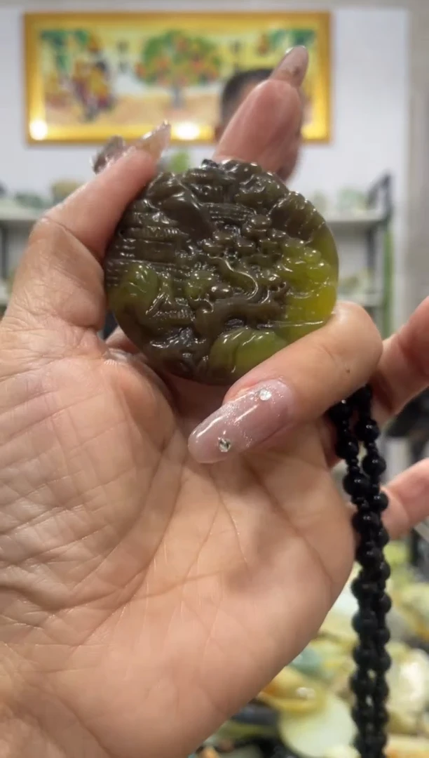 【闪购商品】岫玉吊坠未镶嵌