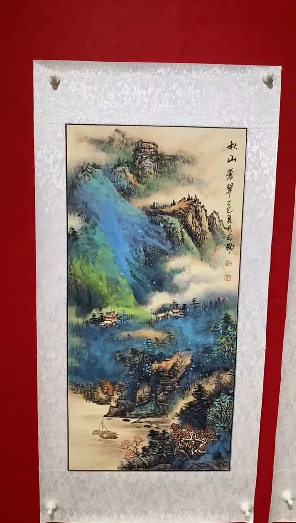 国画国画NYQ杰牛云勤老师作品