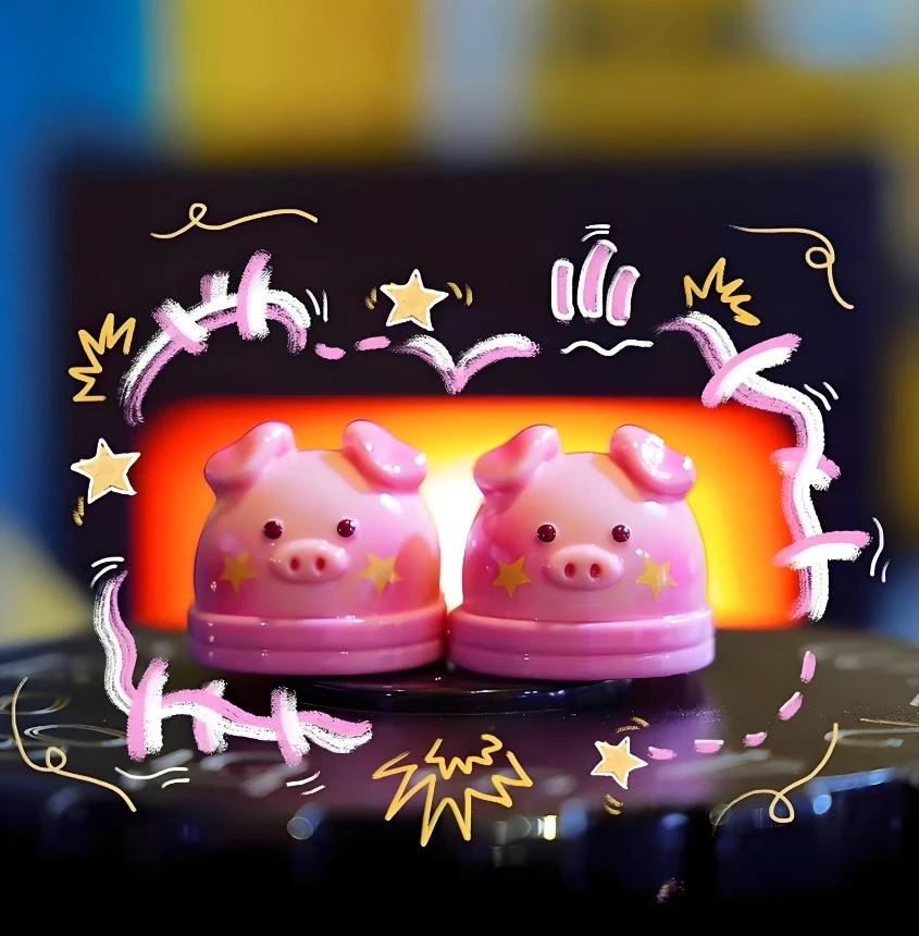 【拆盒】娃三岁400%娃娃鞋系列盲盒摆件