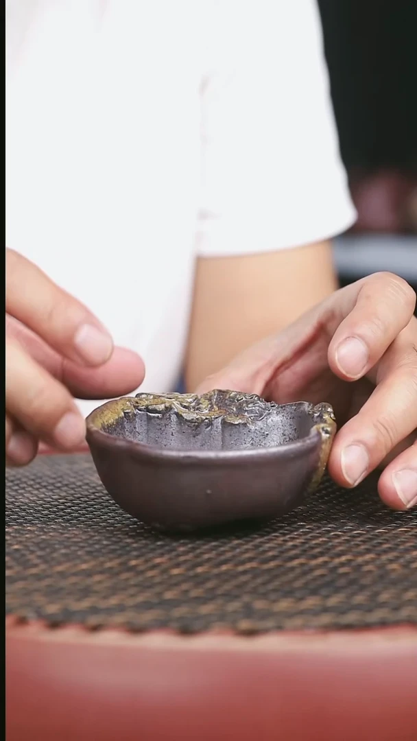 茶壶紫砂1号柴烧大口龙杯落釉