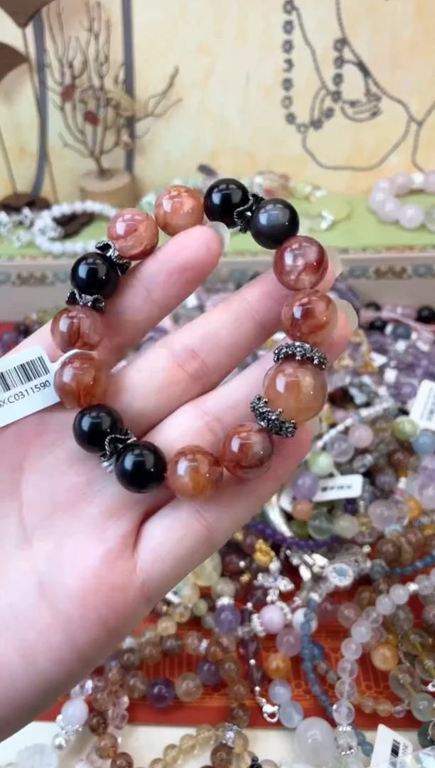 水晶手链未镶嵌338手串