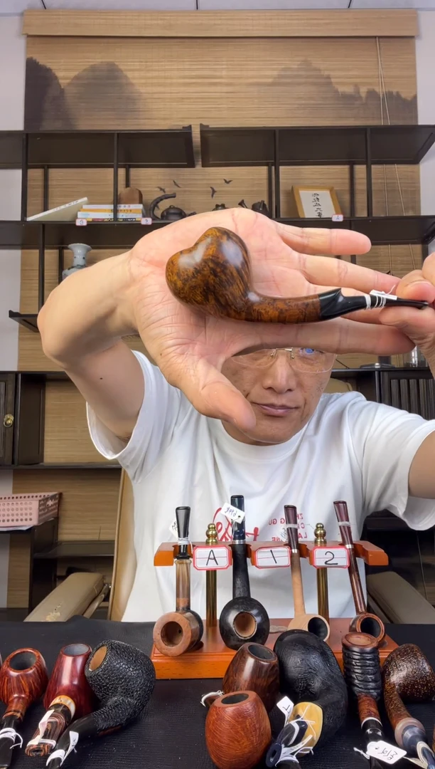 石楠木纯手工意大利石楠木烟斗
