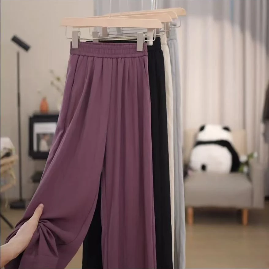 欧若风小个子百搭山本裤休闲风高腰夏季休闲舒适外穿薄款休闲裤子