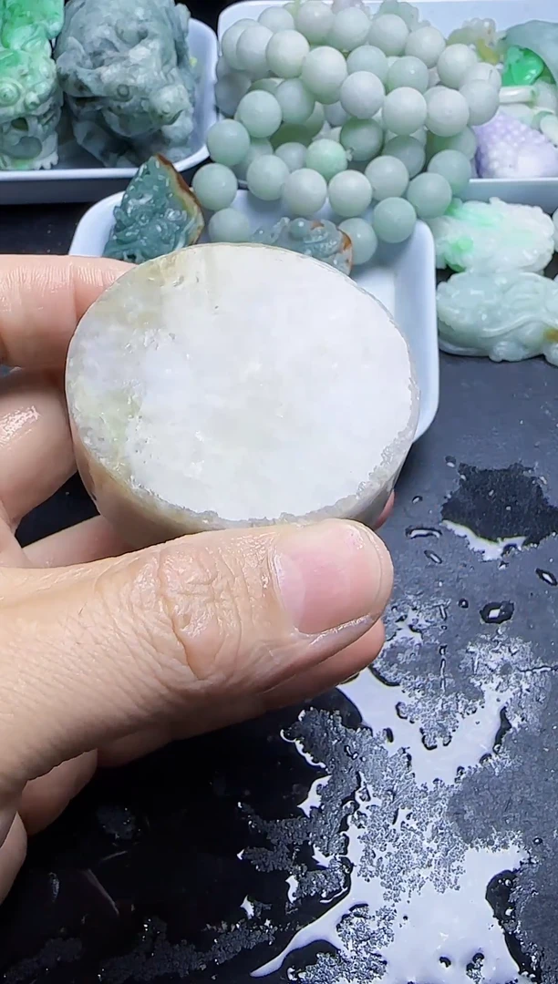 未镶嵌挂件翡翠花**爱029