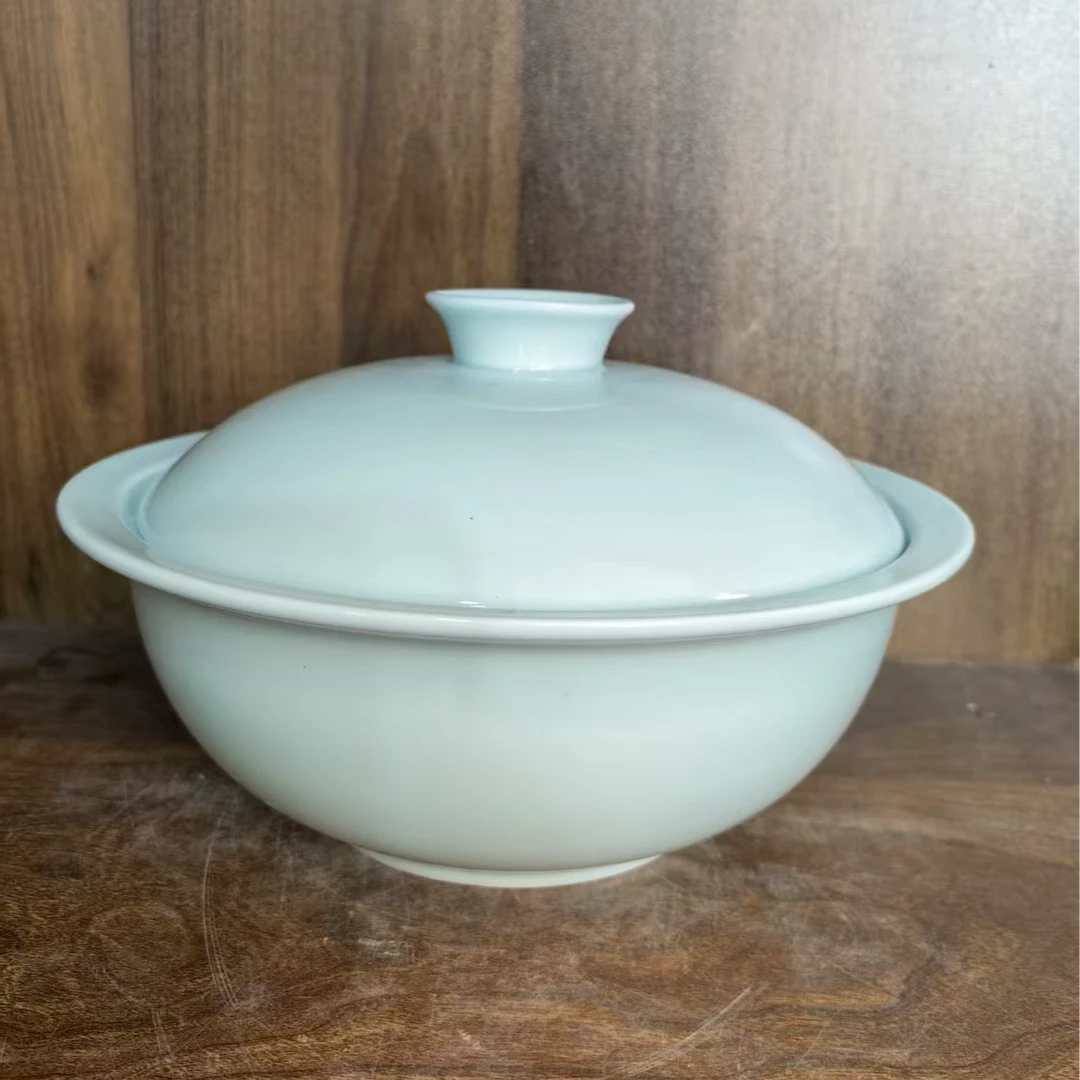 A737景德镇制陶瓷汤盆一件