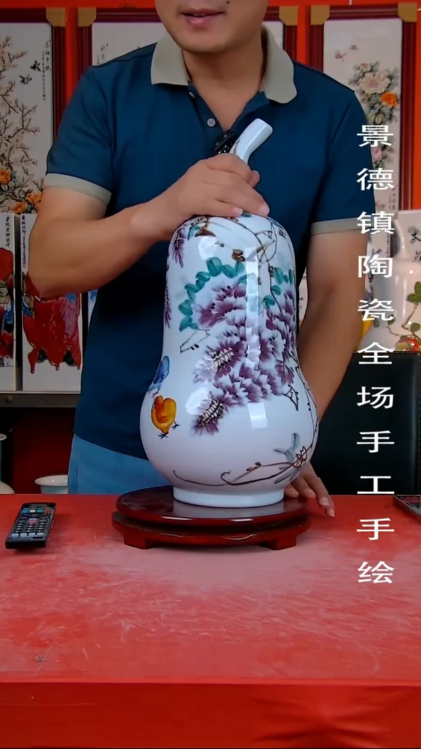 摆件景德镇陶瓷 全场手工手绘3