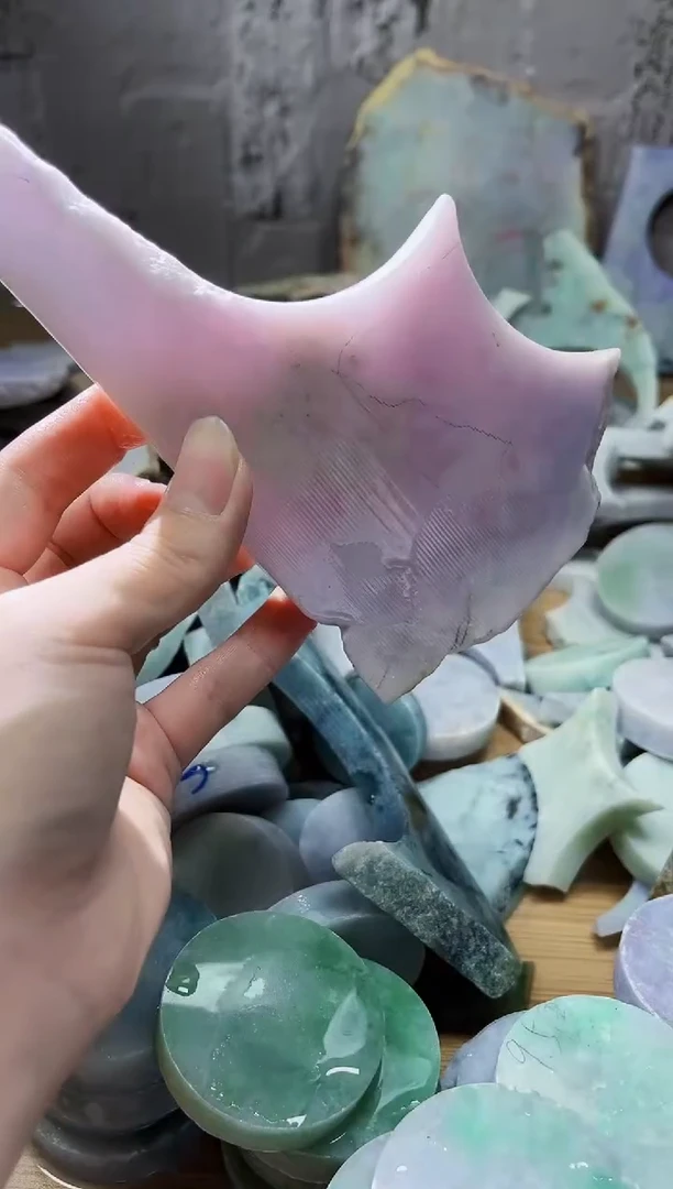 颈饰未镶嵌翡翠天然翡翠A货 南 976
