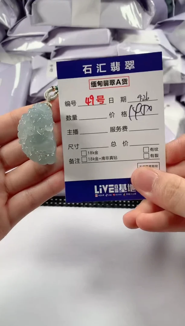 颈饰未镶嵌翡翠1