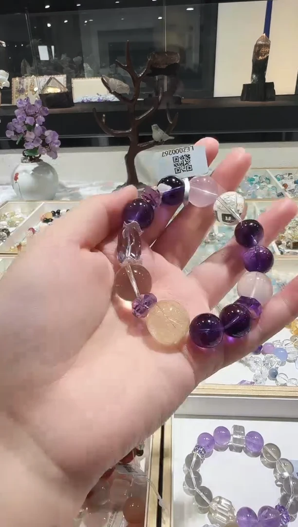 未镶嵌手链水晶手串