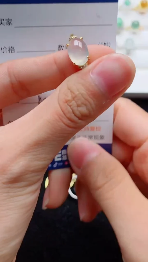 翡翠戒指银S925镶嵌.....