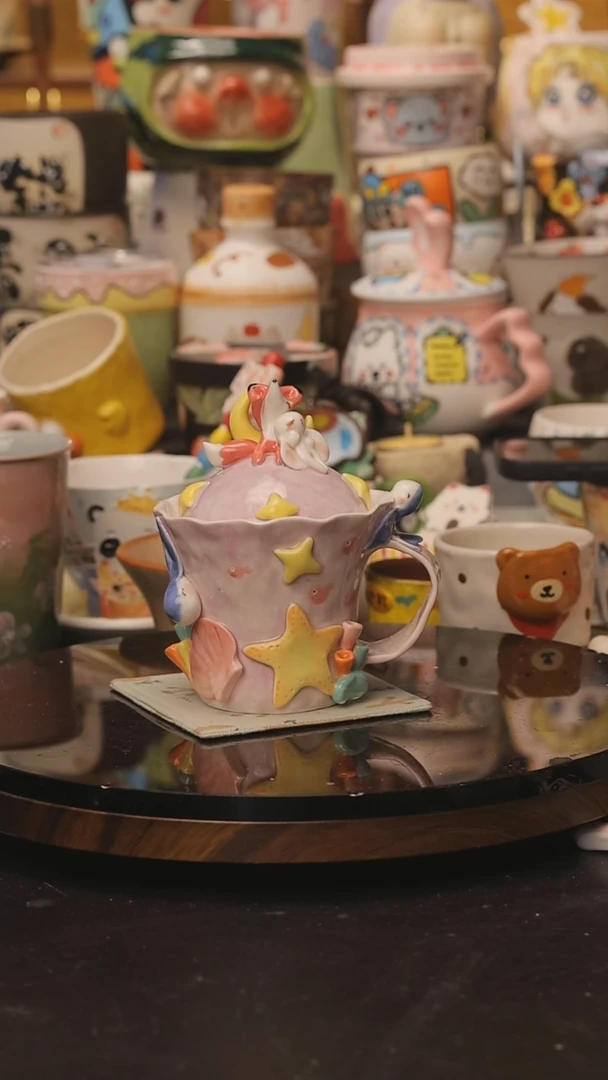 景德镇釉下彩绘设计师款式陶瓷