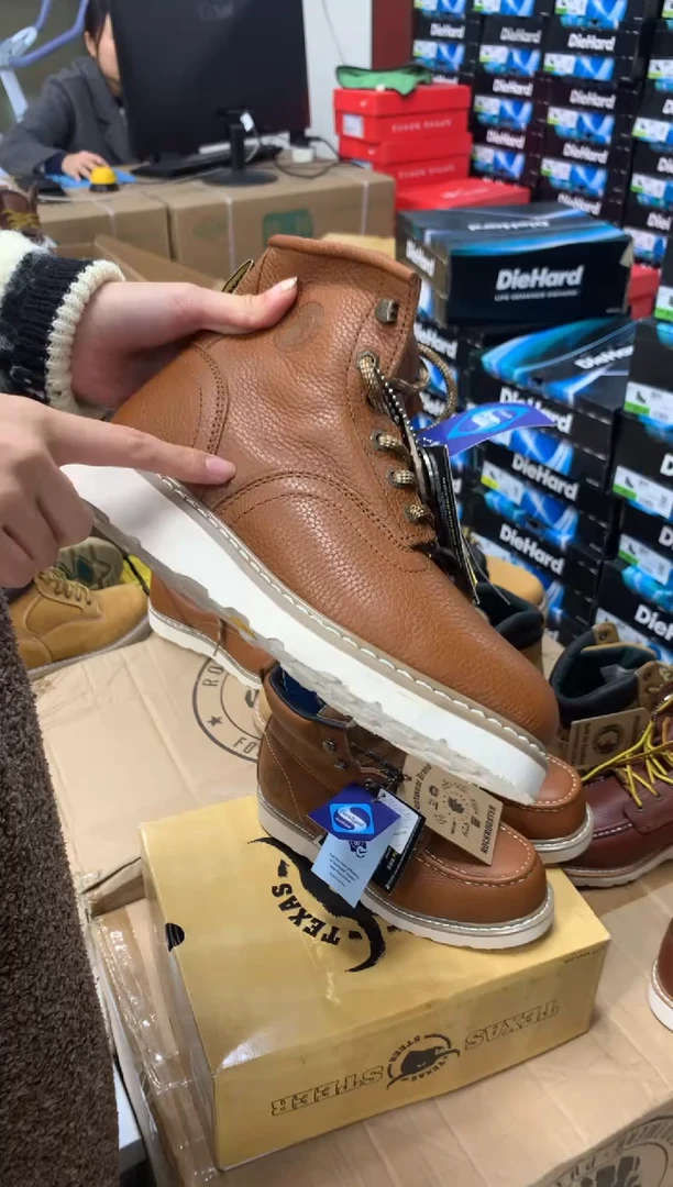 织物39码，V615，皮鞋码，牛皮工装靴，默认微瑕