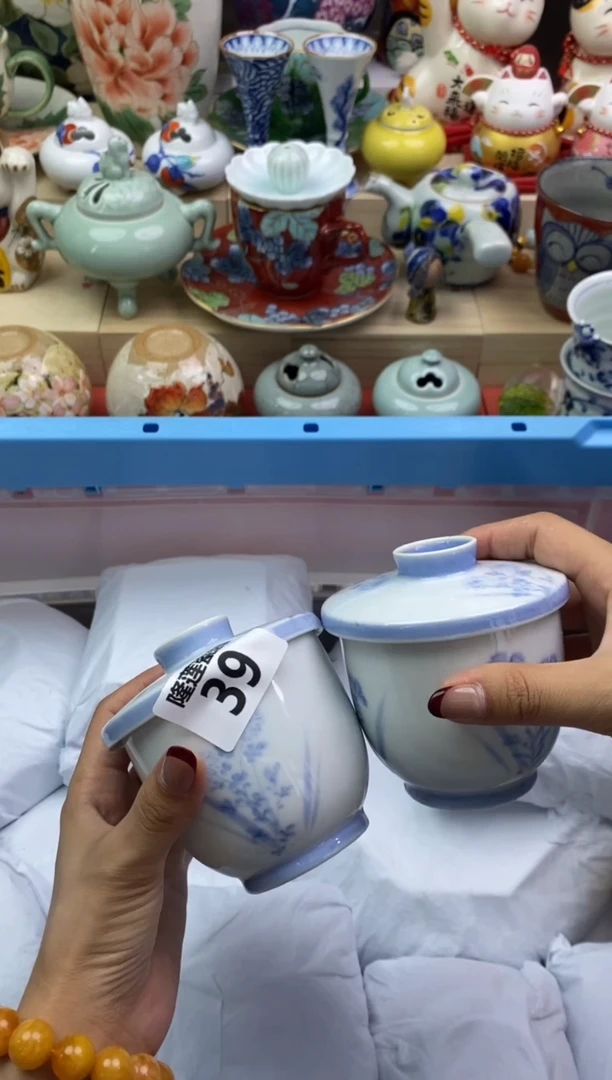 瓷片天***情隆莲瓷器欢迎大家